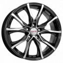 Диск литой КиК Твист 17x7.5J/5x108 D63.35 ET50 алмаз черный