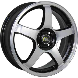 Диск литой CrossStreet CR-14 14x5.5J/4x100 D54.1 ET46 BKF