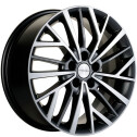 Диск литой Khomen Wheels 1717 17x7.0J/5x112 D57.1 ET40 Black-FP