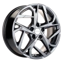 Диск литой Khomen Wheels KHW1716 (i40) 17x7.0J/5x114.3 D67.1 ET45 Gray