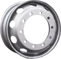 Диск штамп. SRW 10/225/176/132 17.5x6.75J/10x225 D176 ET132 Silver