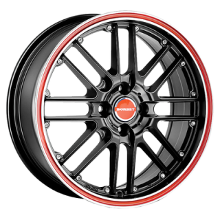 Диск литой BORBET CW2/5 18x8.0J/5x112 D72.5 ET50 Black Red Line