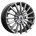 Диск литой КиК Акцент 17x7.0J/4x100 D60.1 ET41 дарк платинум