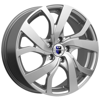 Диск литой КиК Палермо 16x6.5J/5x105 D56.6 ET39 дарк платинум