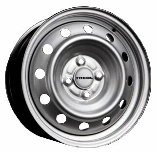 Диск штамп. TREBL X40031 16x6.5J/4x108 D63.3 ET37.5 Silver
