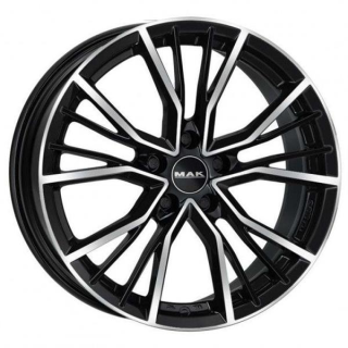 Диск литой MAK Union 20x9.0J/5x120 D64.1 ET40 Black mirror