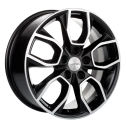Диск литой Khomen Wheels KHW1713 ( 17 ZV Tucson) 17x7.0J/5x114.3 D67.1 ET51 Black-FP