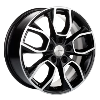 Диск литой Khomen Wheels KHW1713 ( 17 ZV Tucson) 17x7.0J/5x114.3 D67.1 ET51 Black-FP