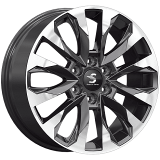 Диск литой Premium Series KP007 20x8.0J/6x139.7 D75.1 ET42 Diamond Black Gris
