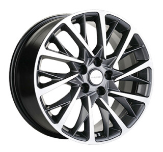 Диск литой Khomen Wheels KHW1804 (Audi A4/A6) 18x7.5J/5x112 D66.6 ET39 Gray-FP