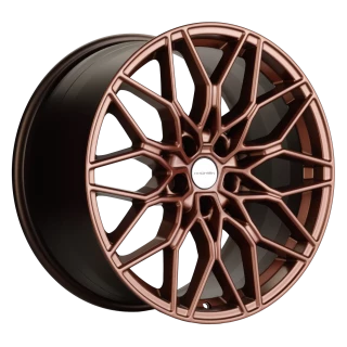 Диск литой Khomen Wheels KHW1902 (3/4/5/6 Front) 19x8.5J/5x112 D66.6 ET30 Bronze