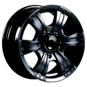 Диск литой СКАД Рейнджер 16x7.0J/5x139.7 D109.7 ET35 черный бархат