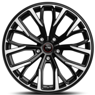 Диск литой MOMO RF02 20x10.0J/5x112 D66.6 ET25 Matt Black-Polished