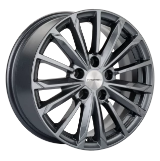 Диск литой Khomen Wheels KHW1611 (Ceed/Cerato/i30) 16x6.5J/5x114.3 D67.1 ET50 Gray