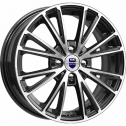 Диск литой КиК Меандр-оригинал (КС888) 15x6.0J/4x100 D60.1 ET40 Алмаз черный SK