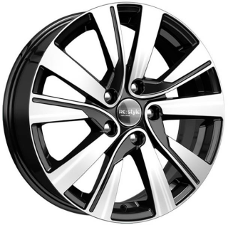 Диск литой КиК КС749 17x7.0J/5x112 D57.1 ET48.5 алмаз черный