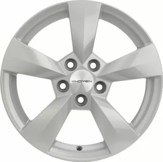 Диск литой Khomen Wheels KHW1504 (Rapid) 15x6.0J/5x100 D57.1 ET38 F-Silver