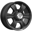 Диск литой СКАД Рейнджер 16x7.0J/5x139.7 D109.7 ET35 черный бархат