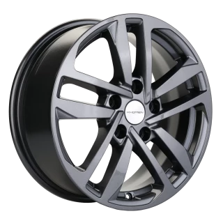 Диск литой Khomen Wheels KHW1612 (Camry/Corolla/Grand Vitara) 16x6.5J/5x114.3 D60.1 ET45 Gray
