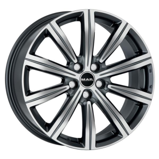 Диск литой MAK Birmingham 19x8.0J/5x108 D63.3 ET45 Gunmetal Mirror Face5