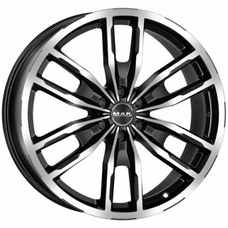 Диск литой MAK Peak 17x7.5J/6x139.7 D67.1 ET38 Black mirror