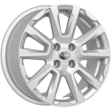 Диск литой КиК KC1026 16x6.5J/4x100 D60.1 ET43 Сильвер