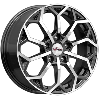 Диск литой iFree Спейс-Нидл 16x6.5J/5x114.3 D67.1 ET38 блэк джек