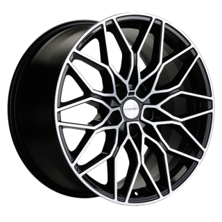 Диск литой Khomen Wheels 1902 19x8.5J/5x114.3 D67.1 ET30 Black-FP