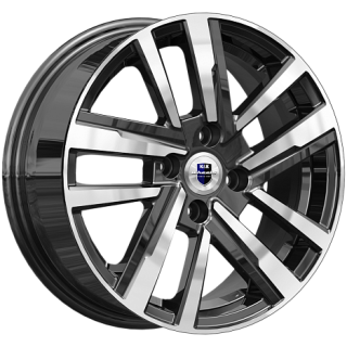 Диск литой КиК Хант 15x6.0J/4x100 D60.1 ET40 алмаз черный