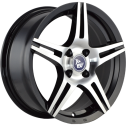 Диск литой YST X-4 16x6.5J/5x114.3 D60.1 ET45 BKF