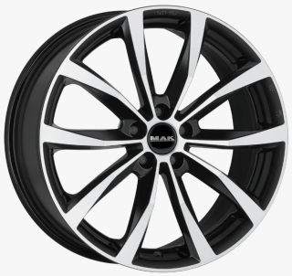 Диск литой MAK Wolf 16x6.5J/5x108 D72.3 ET45 Black mirror