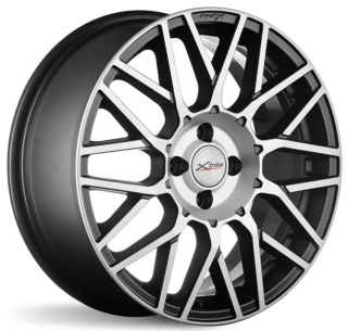 Диск литой X'trike X-131 17x7.0J/5x114.3 D66.6 ET37 BKM/FP