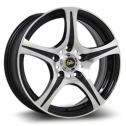 Диск литой CrossStreet Y3159 17x7.0J/5x114.3 D60.1 ET45 BKF