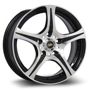 Диск литой CrossStreet Y3159 17x7.0J/5x114.3 D60.1 ET45 BKF