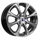 Диск литой КиК Блюз (КС606) 15x6.0J/4x100 D54.1 ET46 алмаз черный