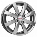 Диск литой КиК Джемини (КС617) 15x6.0J/4x100 D60.1 ET37 ДАРК ПЛАТИНУМ
