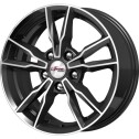Диск литой iFree Икигай 16x6.5J/5x114.3 D67.1 ET45 блэк джек для MITSUBISHI Grandis