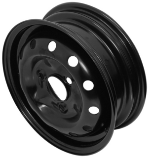 Диск штамп. Accuride VAZ 1111 12x4.0J/3x98 D60.1 ET40 Черный