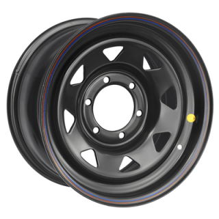 Диск штамп. Off-Road Wheels ВАЗ Нива 15x7.0J/5x139.7 D98.5 ET30 Черный