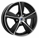 Диск литой КиК Кинезис 16x6.5J/5x112 D57.1 ET42 алмаз черный