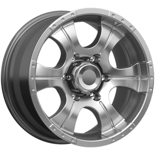 Диск литой КиК Байконур 16x8.0J/6x139.7 D110.1 ET0 дарк платинум