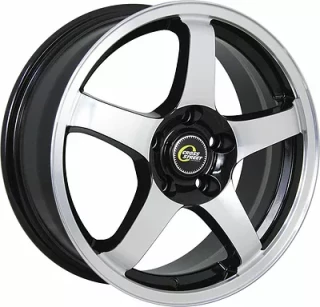 Диск литой CrossStreet CR-14 16x6.0J/4x100 D60.1 ET41 BKF
