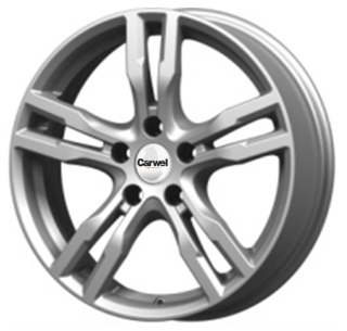 Диск литой Carwel Аврас 17x7.0J/5x114.3 D67.1 ET40 SL