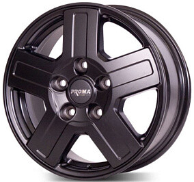 Диск литой Proma TY99 Bus 16x6.5J/5x130 D89.1 ET65 Черный матовый