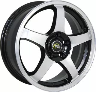 Диск литой CrossStreet CR-14 15x6.0J/4x98 D58.6 ET40 BKPL