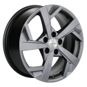 Диск литой Khomen Wheels 1712 17x7.0J/5x114.3 D67.1 ET50 Gray