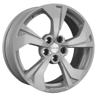 Диск литой Khomen Wheels 1724 17x7.0J/5x108 D54.1 ET40 F-Silver