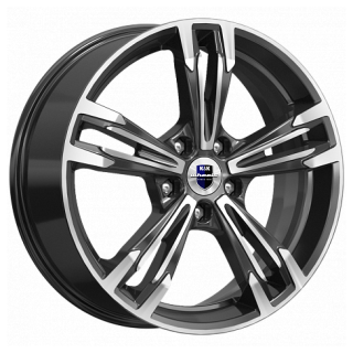 Диск литой КиК КС935 Каррера Лайт 18x7.0J/5x114.3 D67.1 ET38 алмаз черный