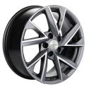 Диск литой Khomen Wheels 1714 17x7.0J/5x114.3 D66.1 ET45 Gray-FP