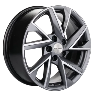 Диск литой Khomen Wheels 1714 17x7.0J/5x114.3 D67.1 ET50 Gray-FP